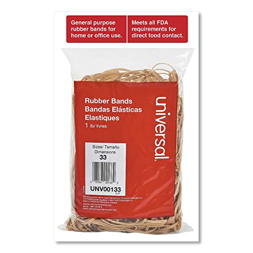 Universal® Rubber Bands, Size 33, 1Lb Pack - Image 3