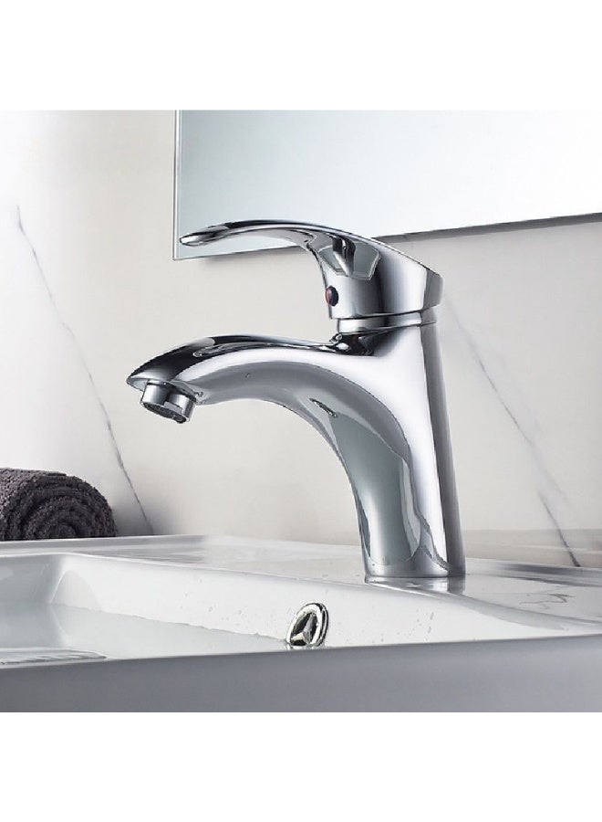 ITG Premium Hot & Cold Basin Mixer Faucet – Chrome-Plated Tap for Bathroom & Kitchen | 5-Year Guarantee | SASO Certified  - Image 5