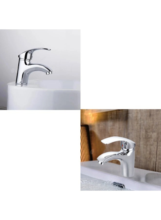 ITG Premium Hot & Cold Basin Mixer Faucet – Chrome-Plated Tap for Bathroom & Kitchen | 5-Year Guarantee | SASO Certified  - Image 4