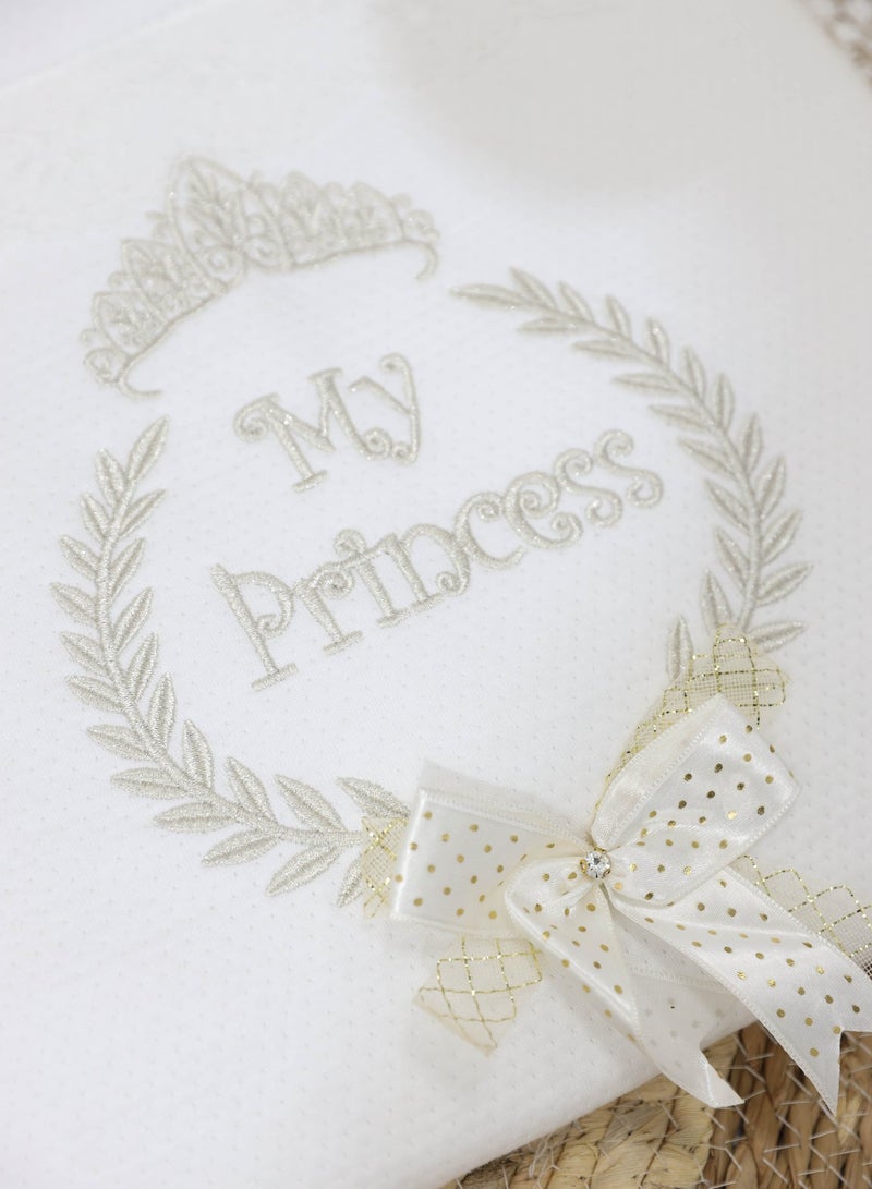 لحظة مرح Blanket and Swaddle Set with Pillow - Image 3