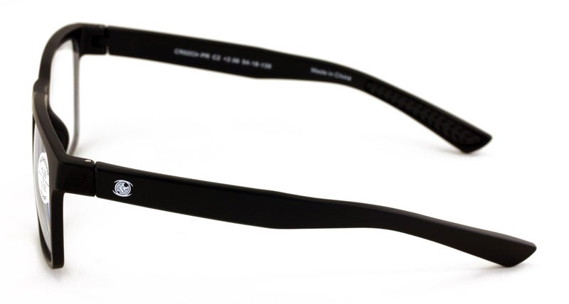 V.W.E. Men Progressive Reading Glasses No Line Clear on Top Bifocals Reader - Rectangular Matte Sport (Matte Black, 1.50, x) - Image 3