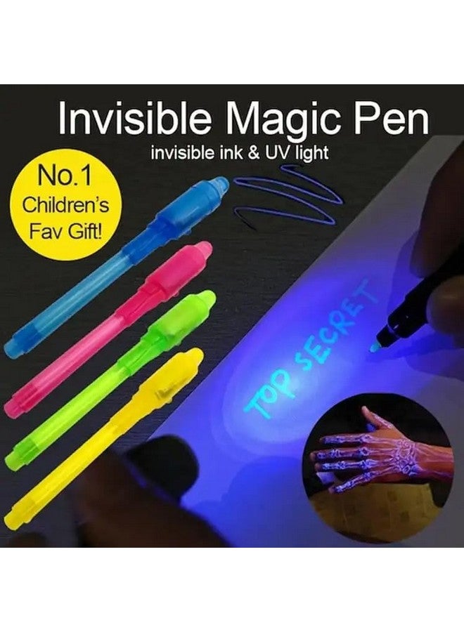 رويالز قلم رويالز السحري الخفي (عبوة من ١٢ قلمًا) | قلم حبر غير مرئي، قلم سحري للأطفال، قلم سحري غير مرئي مزود بضوء فوق بنفسجي، هدايا إرجاع لحفلات أعياد الميلاد للأطفال - Image 4