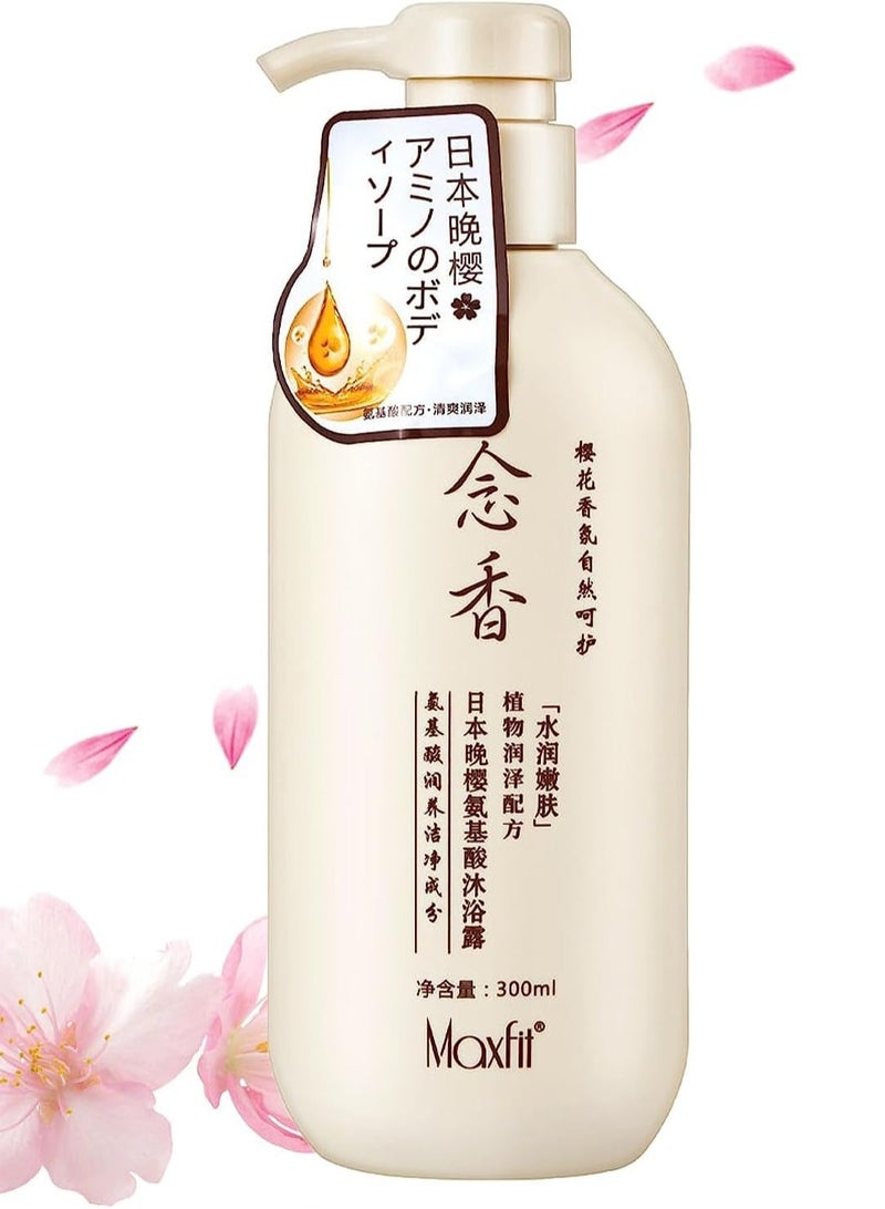 MAXFIT Sakura Japanese Hair Growth Shampoo 300ml – Japan’s No.1 Anti-Hair Loss & Thickening Shampoo for Shiny, Strong & Healthy Hair - Image 1