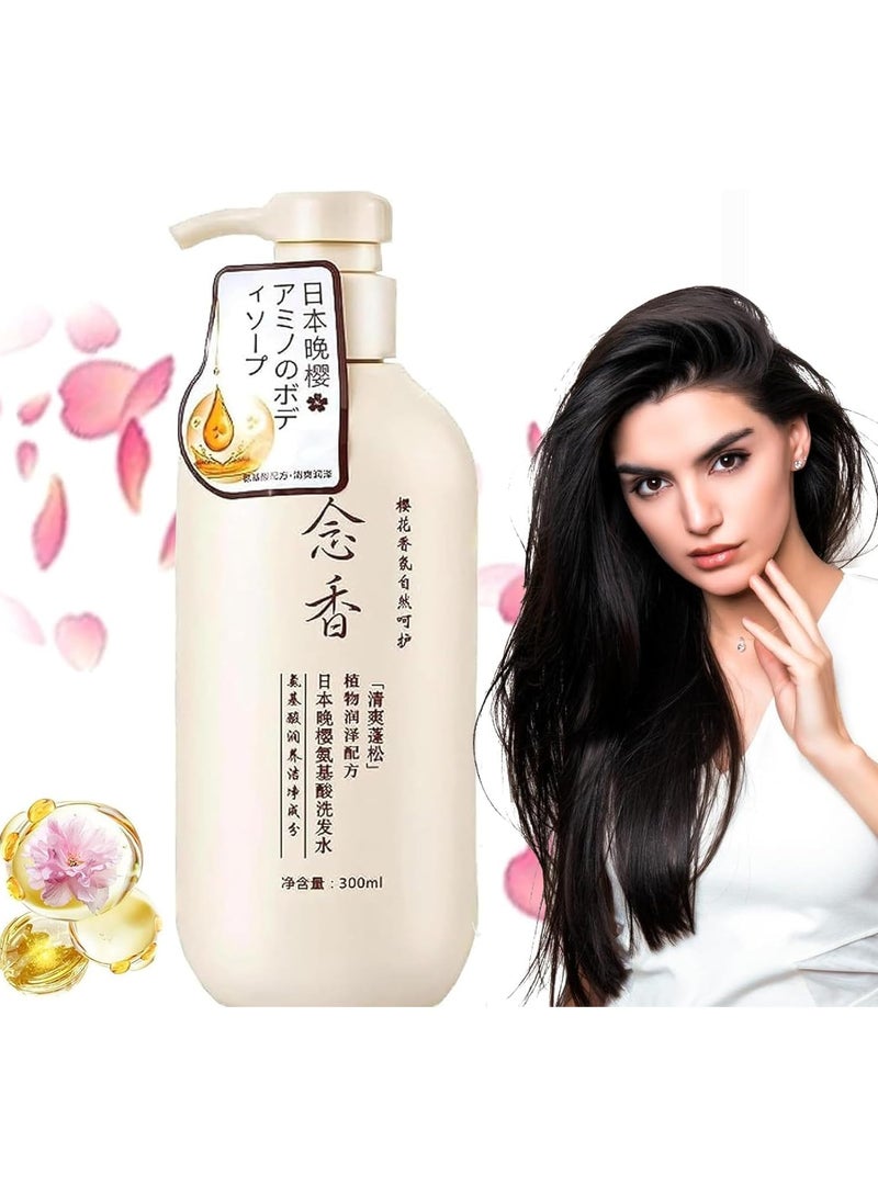 MAXFIT Sakura Japanese Hair Growth Shampoo 300ml – Japan’s No.1 Anti-Hair Loss & Thickening Shampoo for Shiny, Strong & Healthy Hair - Image 2