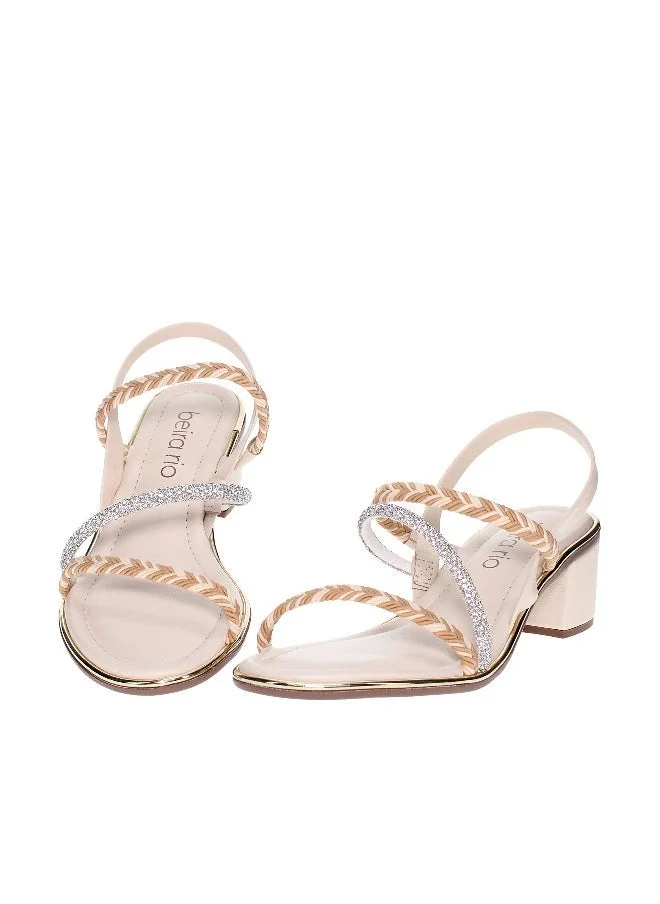 Beira Rio Heels Sandal for Women – Stylish Ladies Heel Sandals & Sling Back Heels for Girls