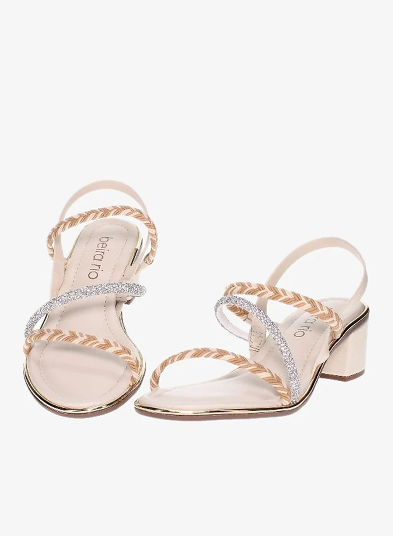 Beira Rio Multi Heels Sandal for Women – Stylish Ladies Heel Sandals & Sling Back Heels for Girls for Women | Best Price UAE