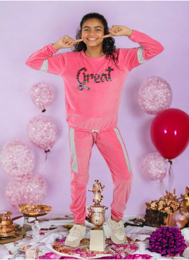 CHOiCE - Girls' Pyjamas from Catnip, for 8-year-olds, for Winter 2024, High-Quality Fabric and Super Soft Materials, in Fun and Attractive Colors for Maximum Comfort and Style in the Upcoming Winter Season. - Image 1