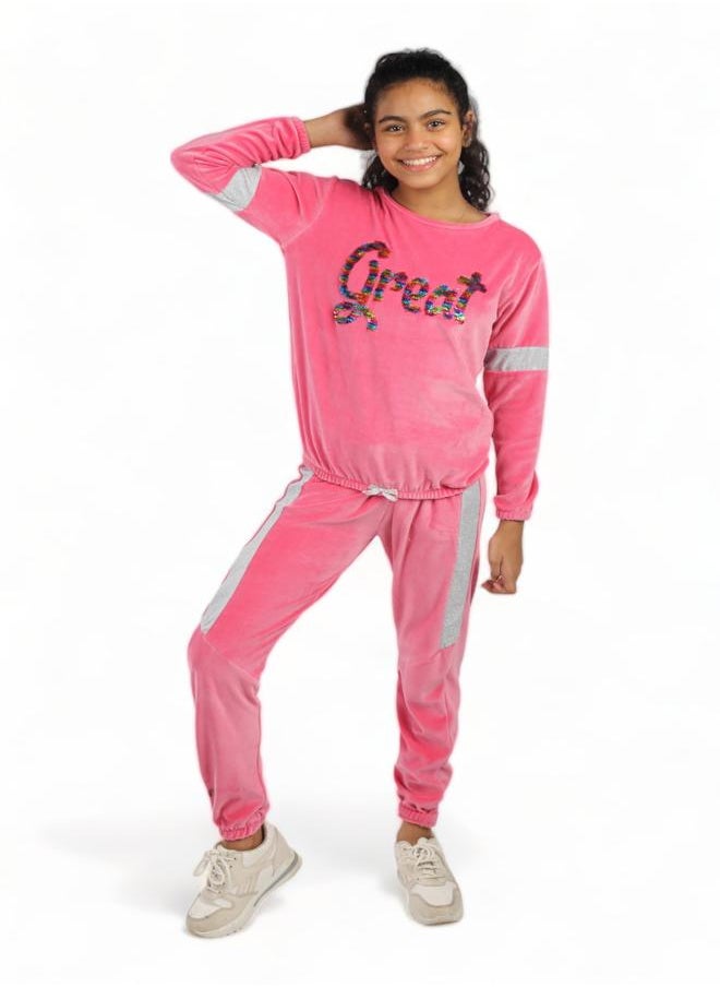 CHOiCE - Girls' Pyjamas from Catnip, for 8-year-olds, for Winter 2024, High-Quality Fabric and Super Soft Materials, in Fun and Attractive Colors for Maximum Comfort and Style in the Upcoming Winter Season. - Image 1