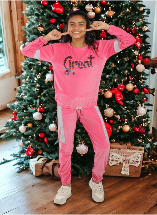 CHOiCE - Girls' Pyjamas from Catnip, for 8-year-olds, for Winter 2024, High-Quality Fabric and Super Soft Materials, in Fun and Attractive Colors for Maximum Comfort and Style in the Upcoming Winter Season. - Image 1
