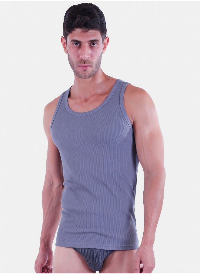 Jill - Men Tank Top Lava Smoke - Image 1