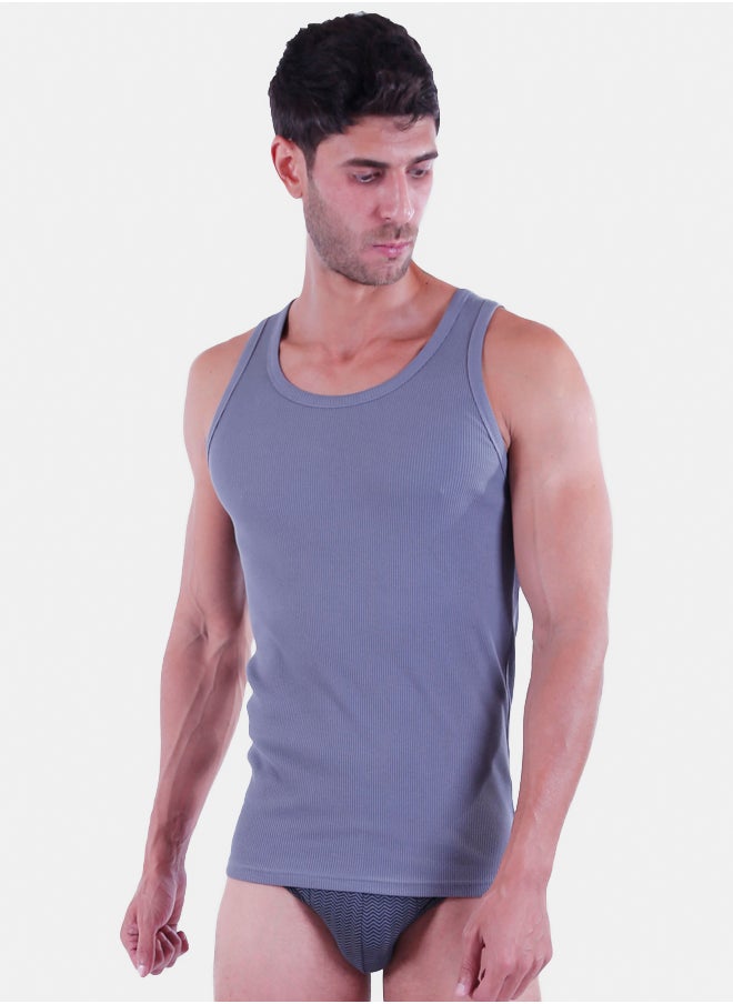 Jill - Men Tank Top Lava Smoke - Image 1
