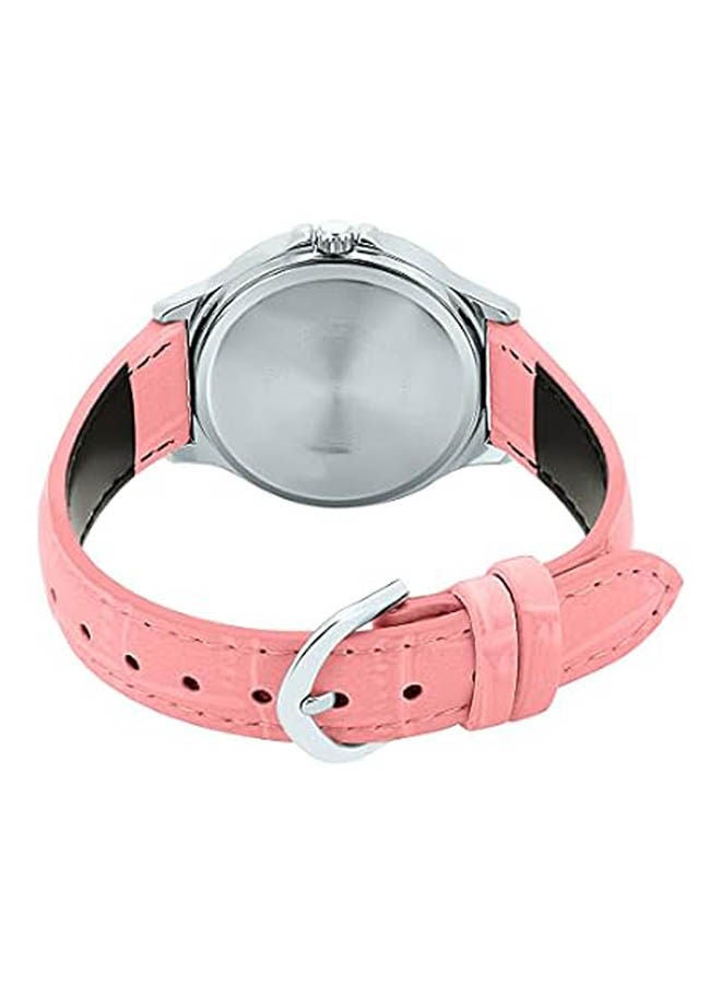 CASIO Leather Chronograph Watch LTP-V300L-4AUDF - Image 2