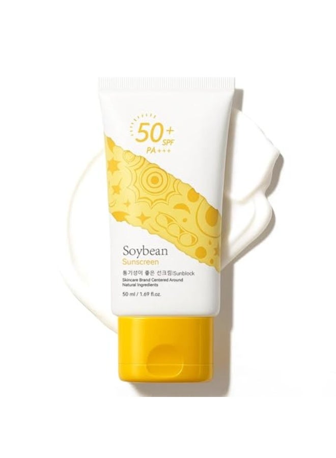 Face Sunscreen SPF 50+, Relief Sun SPF50+, Factor 50 Face Cream, Gentle Daily Sun Cream with Hyaluronic Acid, Broad Spectrum UVA/UVB Protection for Sensitive Skin, Fragrance-Free & Non-Irritatin - Image 1