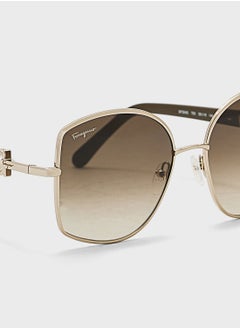 Salvatore Ferragamo Oval Shape Sunglasses  - Image 3