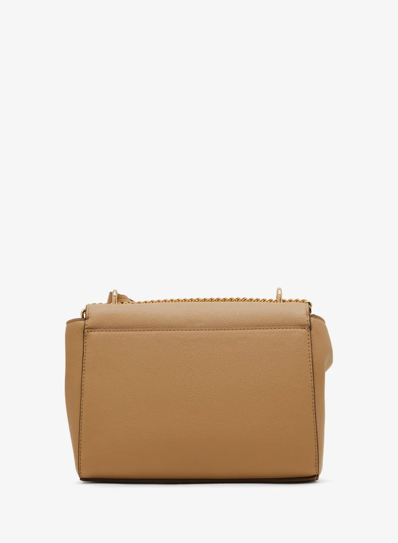 ANNE KLEIN  Anne Klein Textured Twist-lock Shoulder Bag for Women | Best Price UAE