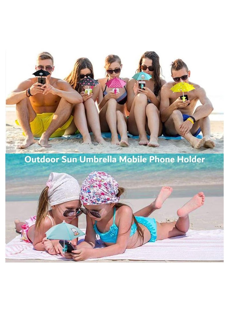 OMEVE Suction Cup Phone Holder, Universal Adjustable Universal Outdoor Sun Protection Anti-Glare Umbrella Holder (Black), Plastic Silicone  - Image 5
