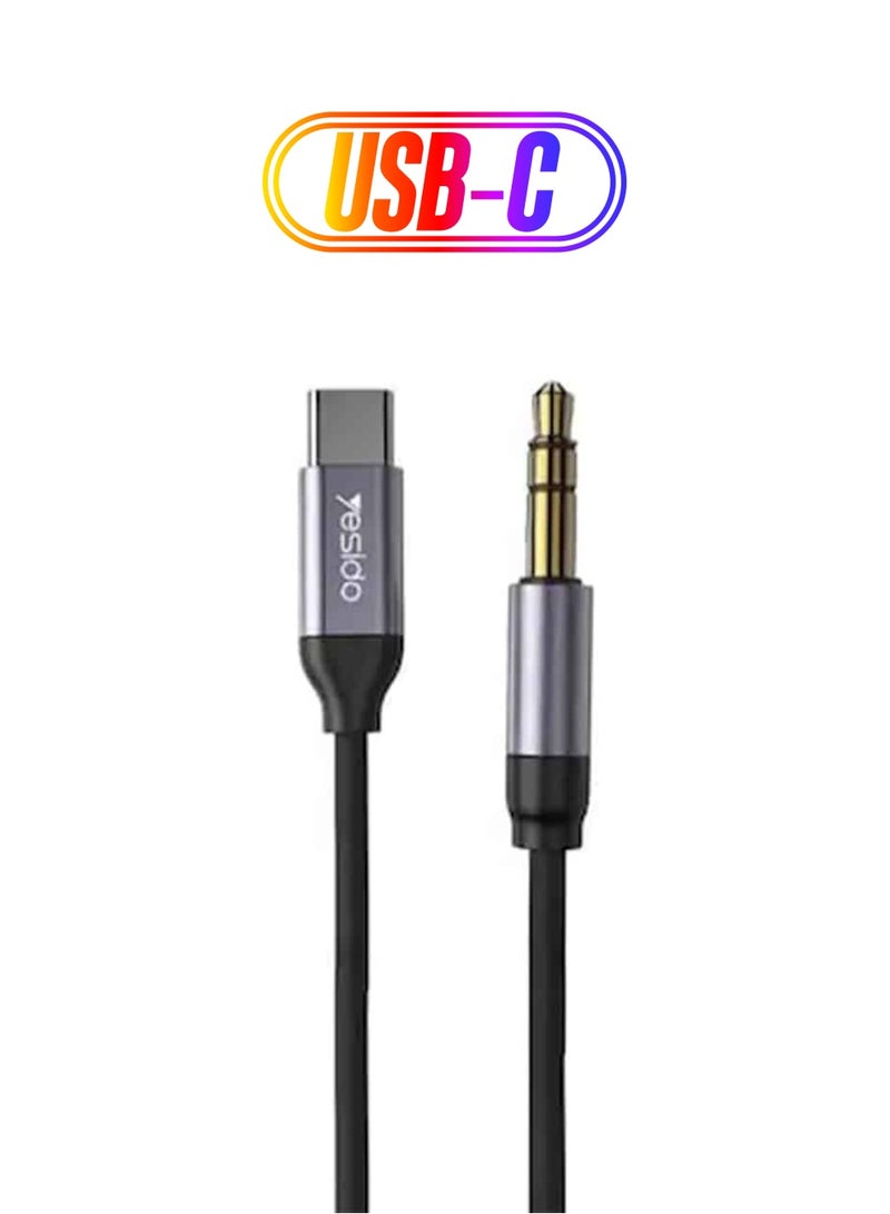 Yesido Type C to 3.5MM Audio Cable, Yesido YAU20 - Image 1