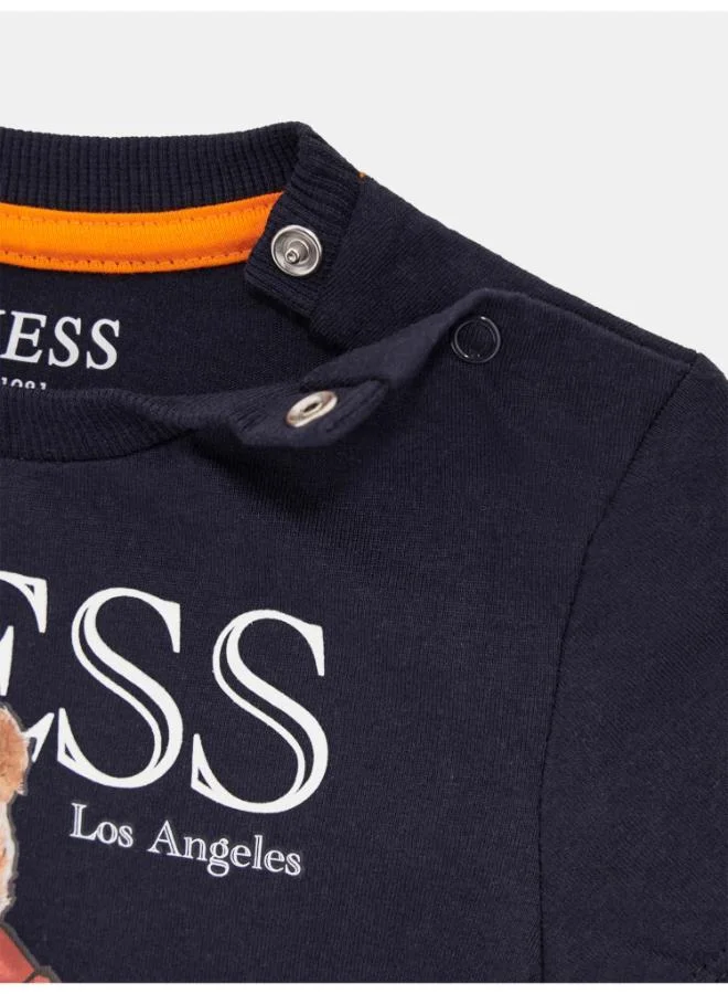GUESS Kids Short Sleev T-Shirt And Shorts
