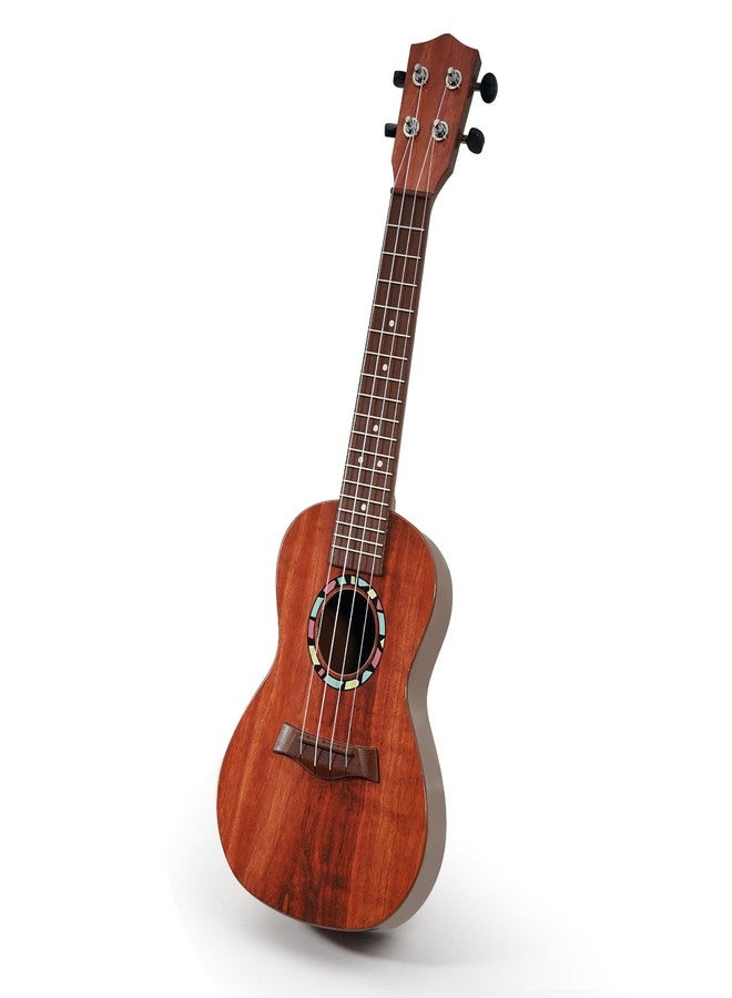 Raimy Kids Guitar Ukulele - 21in Ukulele Guitar Toys for Kids Ages 3 4 5 6 7+ Year Old Boys Girls Simulated Sound Quality Music Instruments Learning Education (Brown) - Image 1