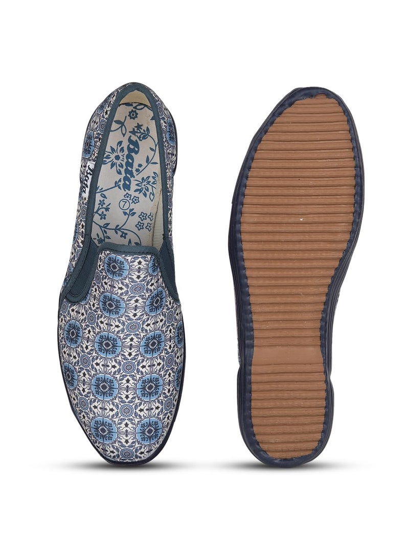 Bata Printed Fitness Women's Blue Casual Shoes - 4 UK (5599097) - Image 5