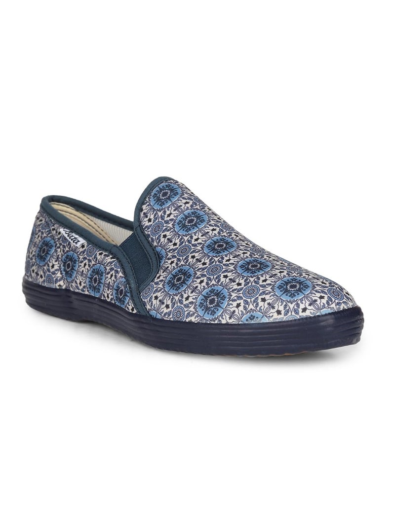 Bata Printed Fitness Women's Blue Casual Shoes - 4 UK (5599097) - Image 2