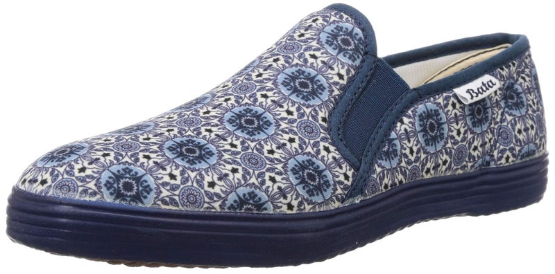Bata Printed Fitness Women's Blue Casual Shoes - 4 UK (5599097) - Image 1