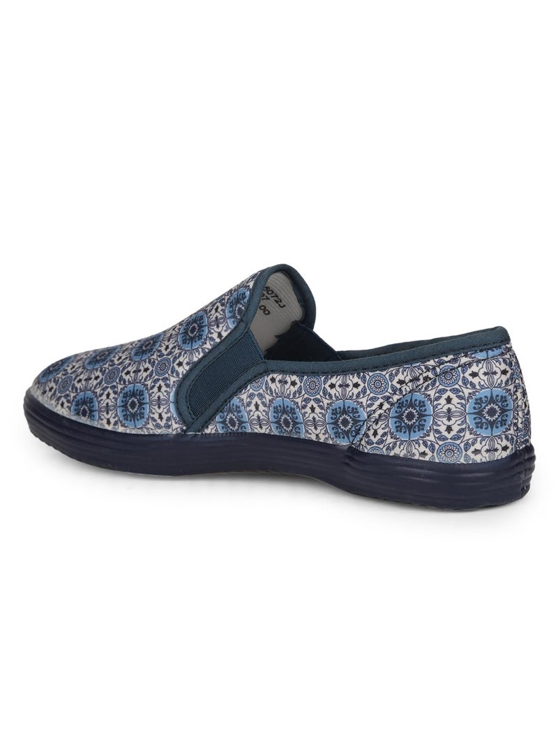 Bata Printed Fitness Women's Blue Casual Shoes - 4 UK (5599097) - Image 4