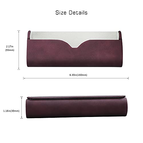 VisionGlobal Hard Shell Eyeglass Case for Eyeglasses and Sunglasses for Men/Women and Kids - Image 3