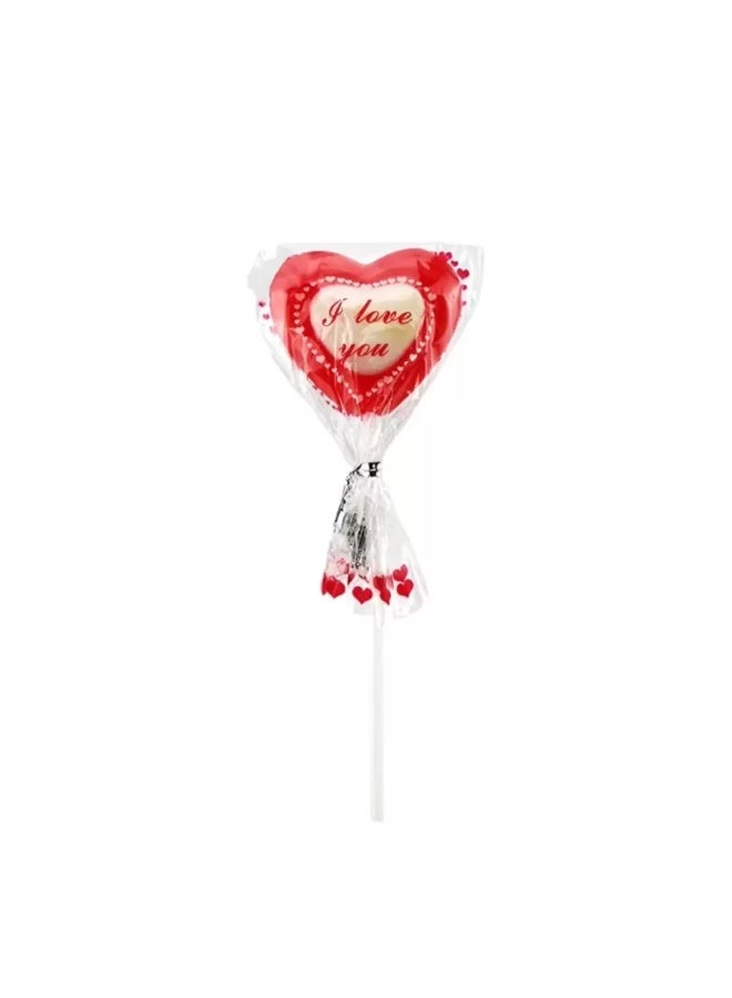 Love Lollipop Candy Heart Shape Lollipop- 30X16 gms - Image 2