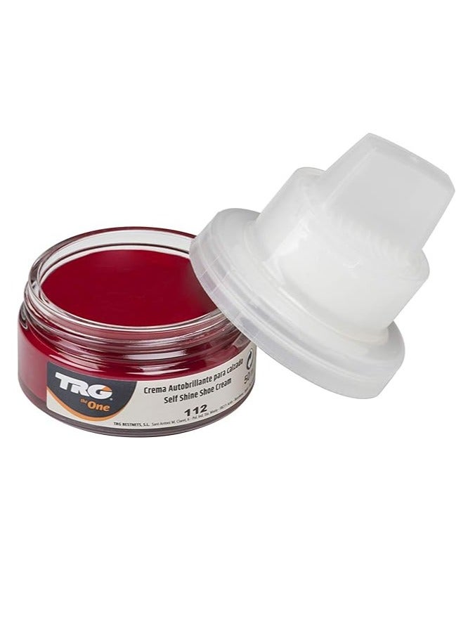 TRG Wax Shoe Cream # 112 Red - Image 1