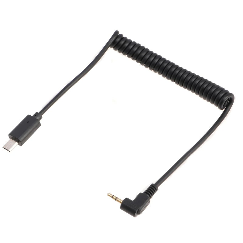 FocusFoto 2.5mm DC Adapter Cable to S2 Shutter Connecting Cord for Sony A9 A99 A7 A7M2 A7R2 A7II A7III A7RIII A7SIII A5000 A6000 A6300 A6500 A6600 A58 NEX-3NL HX60 HX300 HX400 HX50V RX100III Camera - Image 2