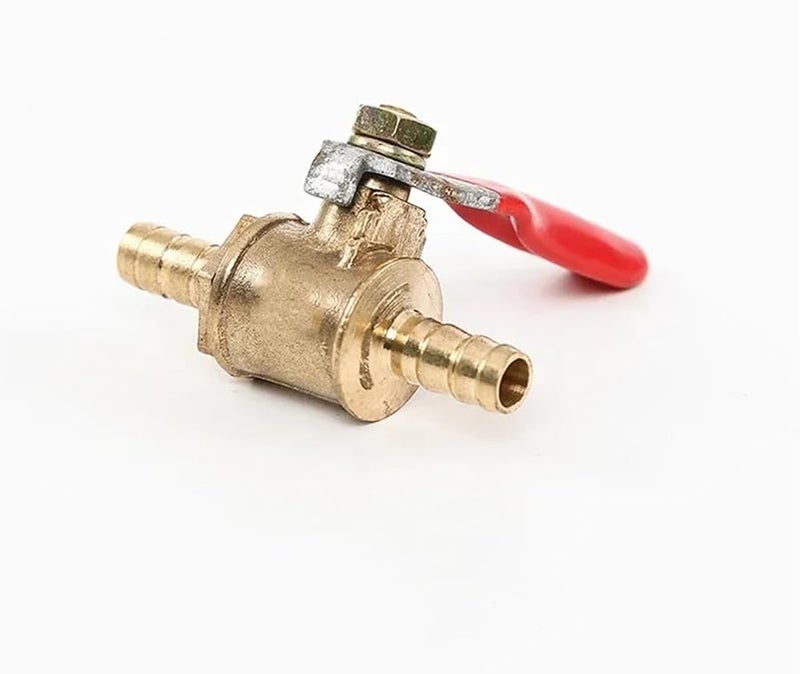 Double Directional Brass Pneumatic Globe Valve Fittings 10mm 12mm Hooked Hose Part - Image 4
