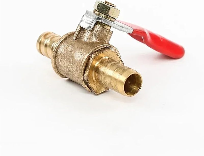Double Directional Brass Pneumatic Globe Valve Fittings 10mm 12mm Hooked Hose Part - Image 3