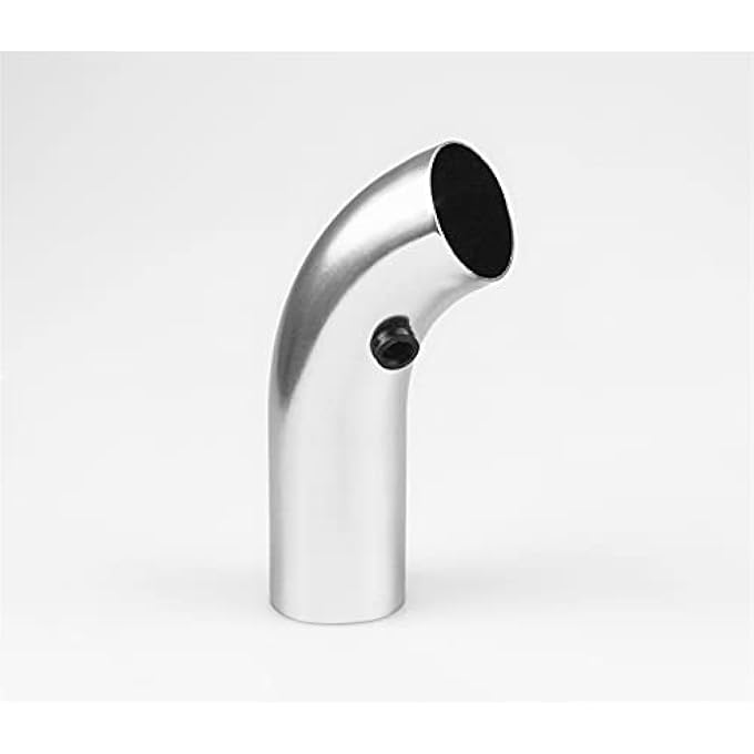 LPFIDI 3 Inch Universal Aluminum Cold Air Intake System Filter Car Truck Turbo Piping Silver - Image 3