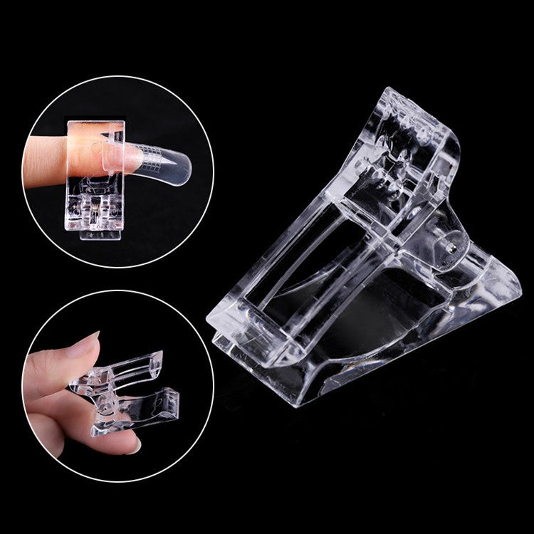 New Nail Art Crystal Clip Extension Nail Mold Fixing Potherapy Nail Auxiliary Crystal Glue Clip Nail Art Fixing Clip - Image 4