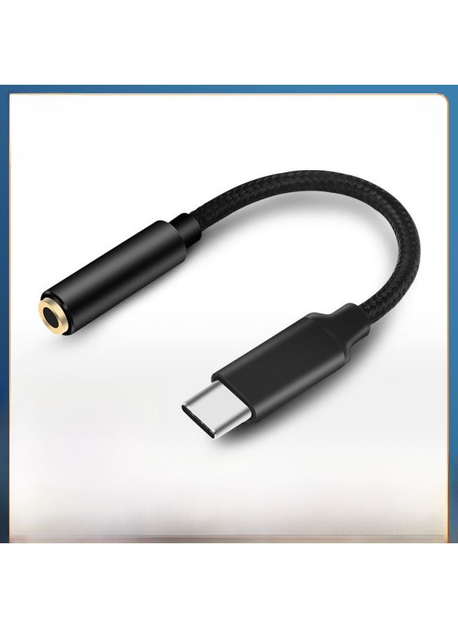 Generic Spot Type-c To 3.5mm Headset Adapter DAC Digital Decoding Call Listen To Song Live Audio Adapter-Color:Iron Gray Adapter (poor Analog Chip Compatibility)  - Image 2