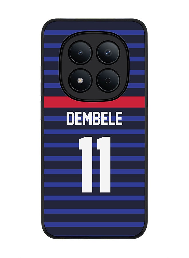 For Xiaomi Redmi Note 15 Pro 5G Case,Slim fit Camera Protection, Shockproof Thin Phone cover  - Football - France,  Dembele