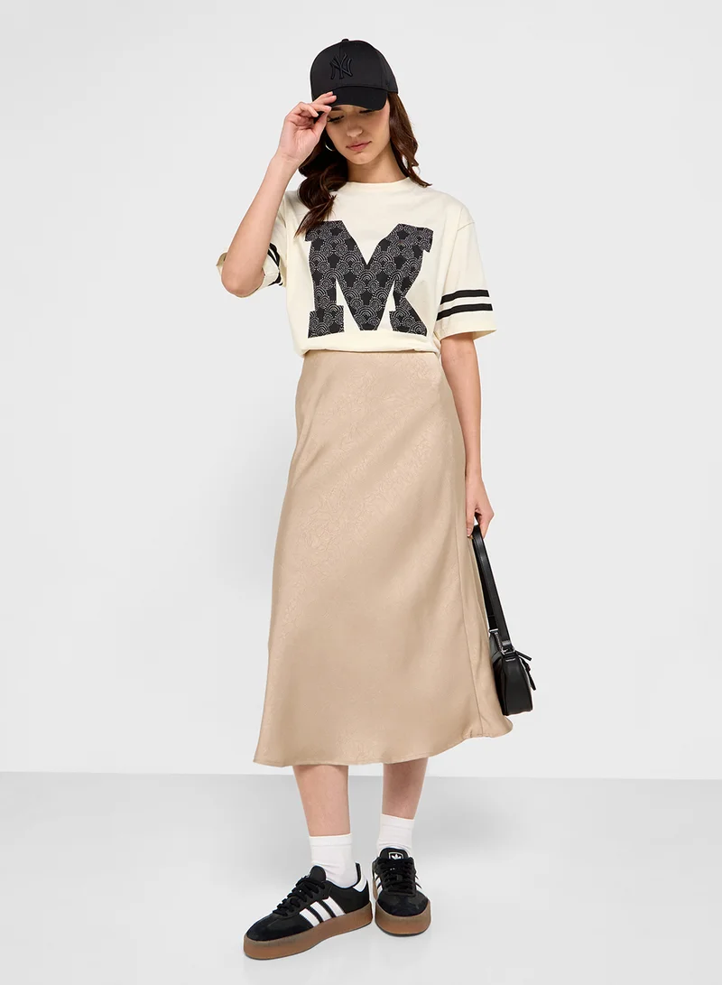 Disney Mickey Oversize Varsity Style T-Shirt