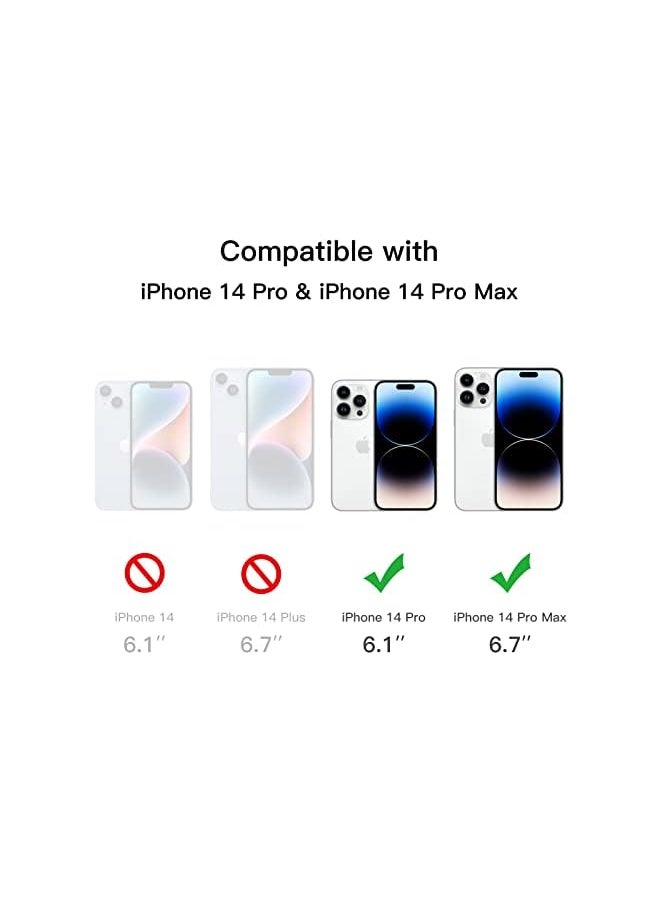 Camera Lens Protector For Iphone 14 Pro 6.1 Inch And Iphone 14 Pro Max 6.7 Inch 9H Tempered Glass Anti Scratch Case Friendly Does Not Affect Night Shots Hd Clear 3 Pack