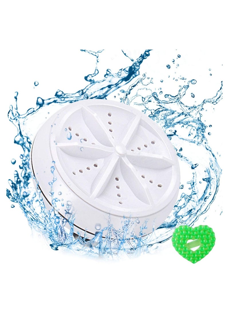 DubaiGallery - urbo Washer& Dishwasher, Portable Mini Washing Machine,Ultrasonic Portable Washing Machine,With USB Cable, for Clothes, Baby Clothes, Lingerie, Light Weight for Travel, College, Camping,RV - Image 1