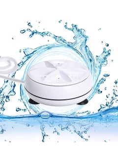 urbo Washer& Dishwasher, Portable Mini Washing Machine,Ultrasonic Portable Washing Machine,With USB Cable, for Clothes, Baby Clothes, Lingerie, Light Weight for Travel, College, Camping,RV