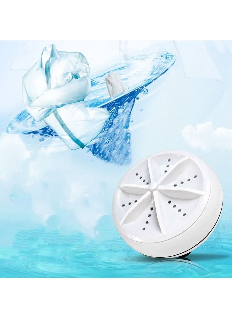 DubaiGallery - urbo Washer& Dishwasher, Portable Mini Washing Machine,Ultrasonic Portable Washing Machine,With USB Cable, for Clothes, Baby Clothes, Lingerie, Light Weight for Travel, College, Camping,RV - Image 1