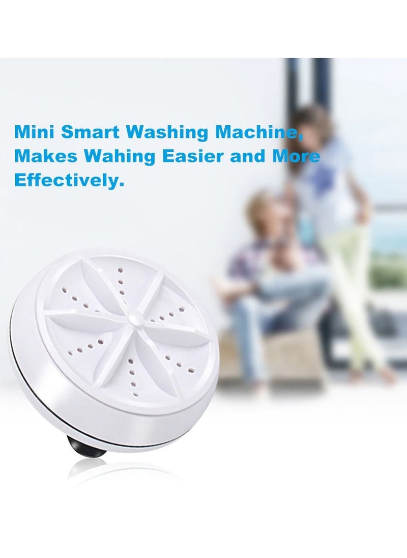 DubaiGallery - urbo Washer& Dishwasher, Portable Mini Washing Machine,Ultrasonic Portable Washing Machine,With USB Cable, for Clothes, Baby Clothes, Lingerie, Light Weight for Travel, College, Camping,RV - Image 1