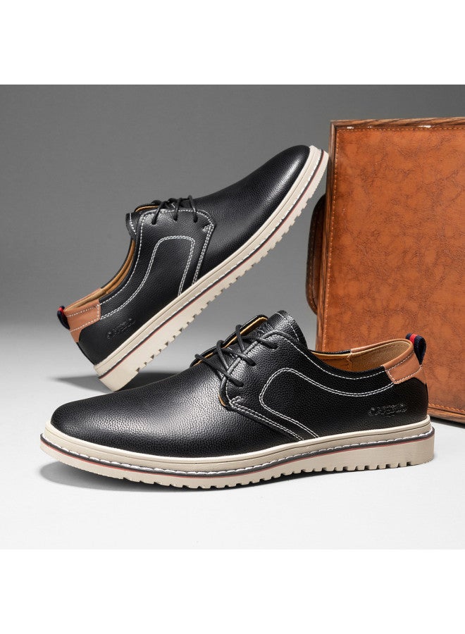 CARTELO Textured Leather Upper】simple Driving Shoes, Business Casual Leather Shoes, Everyday Men's Casual Leather Shoes - Image 3