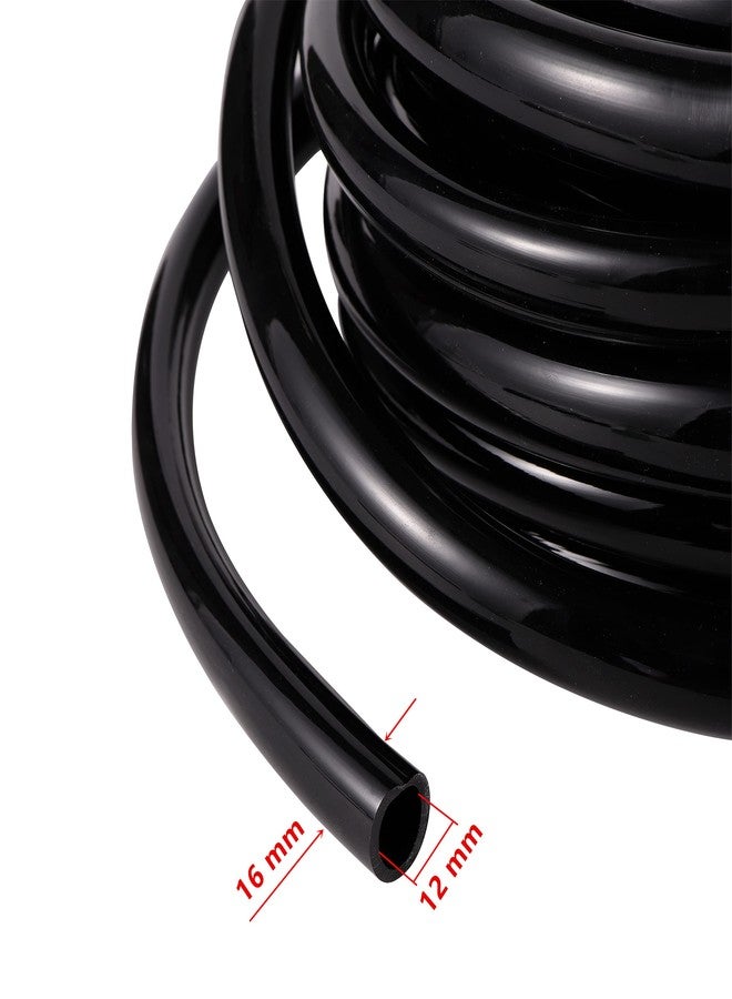 FULAIERGD 1/2” PVC Garden Irrigation Tubing Hose 52FT(16M),（OD:16mm,ID:12mm） with Lock Connector for Drip Irrigation System - Image 3