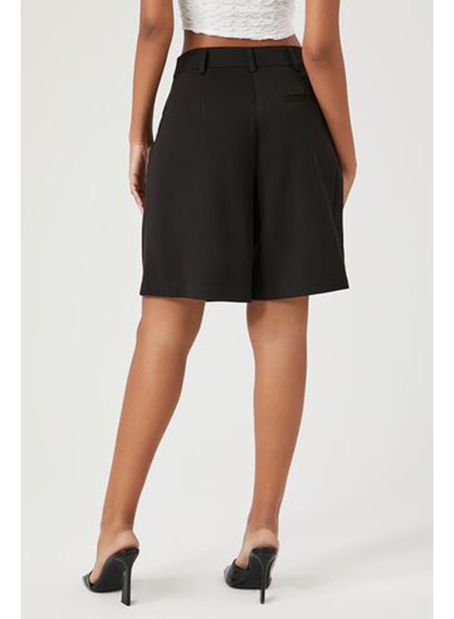 FOREVER 21 Twill Bermuda High-Rise Shorts  - Image 4