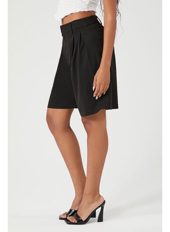 FOREVER 21 Twill Bermuda High-Rise Shorts  - Image 3