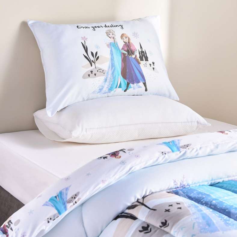 Pan Home Frozen Comforter Set for Kids - Blue