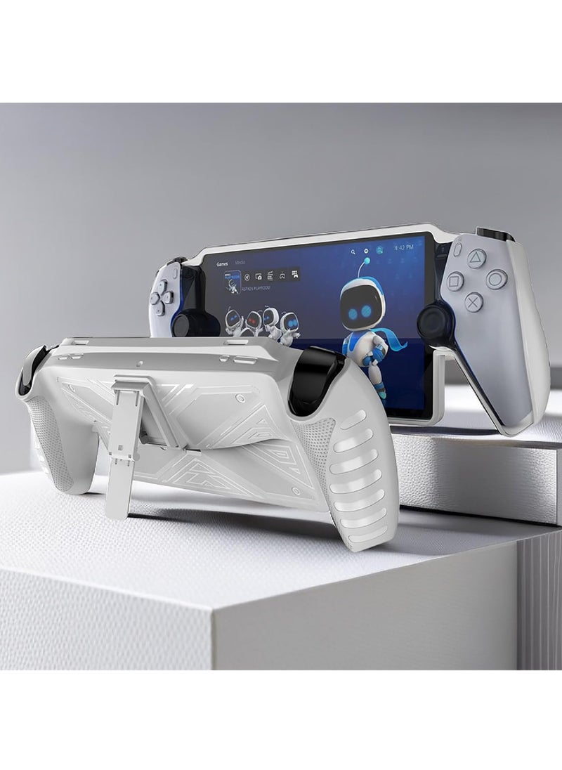 Rock Pow Case for PlayStation Portal Remote Player - With Stand - Soft TPU Bumper - Anti Slip - Easy to Grip  - Image 2