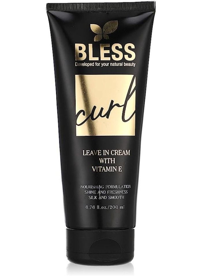 Bless - Curl Leave-in Cream with Vitamin E 200ML - Image 1